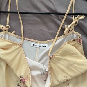 Averi silk reformation dress. Size S